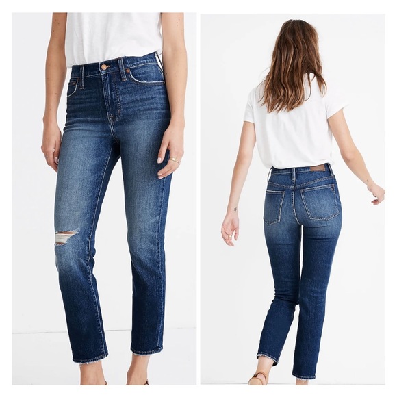 Madewell Jeans Madewell The Perfect Vintage Crop Jean In Bellbrook